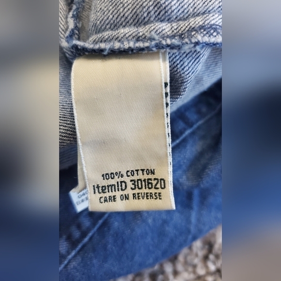 L.L.Bean Women's Sunwashed Denim High Rise Straight Leg Crop Size 3X - Picture 11 of 11